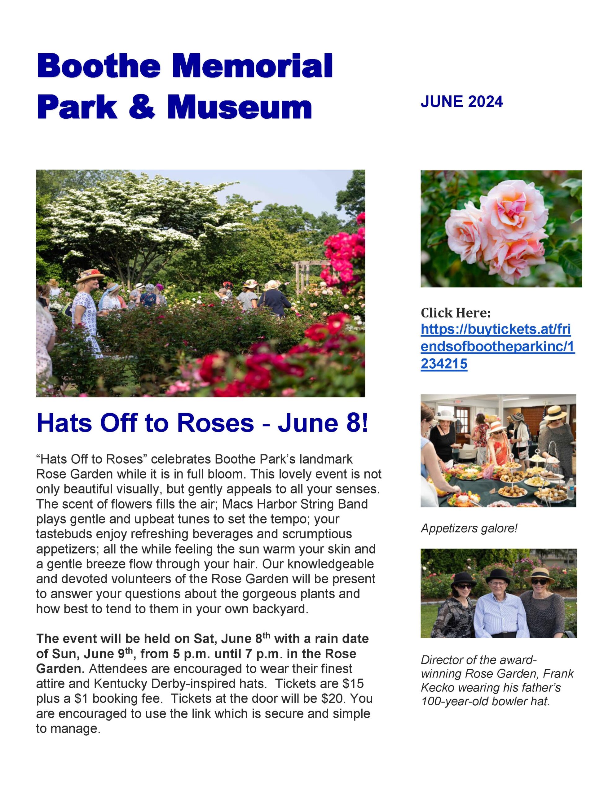 June 2024 Friends of Boothe Park Newsletter